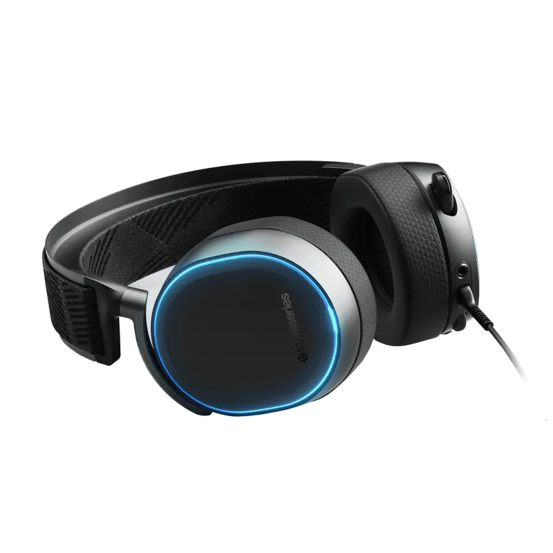 SteelSeries Arctis Pro Wired Gaming Headset Headphones High Fidelity Black