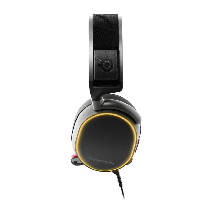 SteelSeries Arctis Pro Wired Gaming Headset Headphones High Fidelity Black