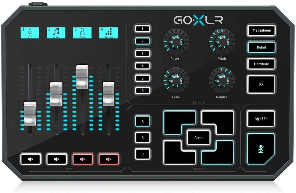 TC Helicon GO XLR- Revolutionary broadcast mixer for gamers