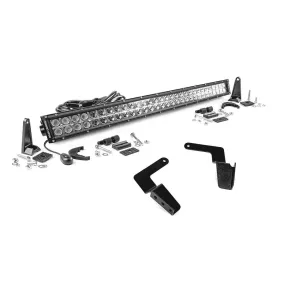 Toyota 30in LED Bumper Kit for 07-14 FJ Cruiser - Chrome Series
