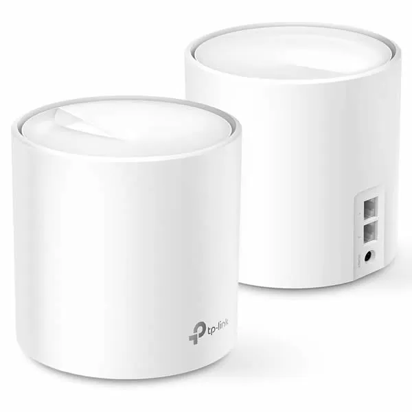 TP-Link Deco X60 | AX5400 Whole Home Mesh Wi-Fi 6 System - 2 Pack