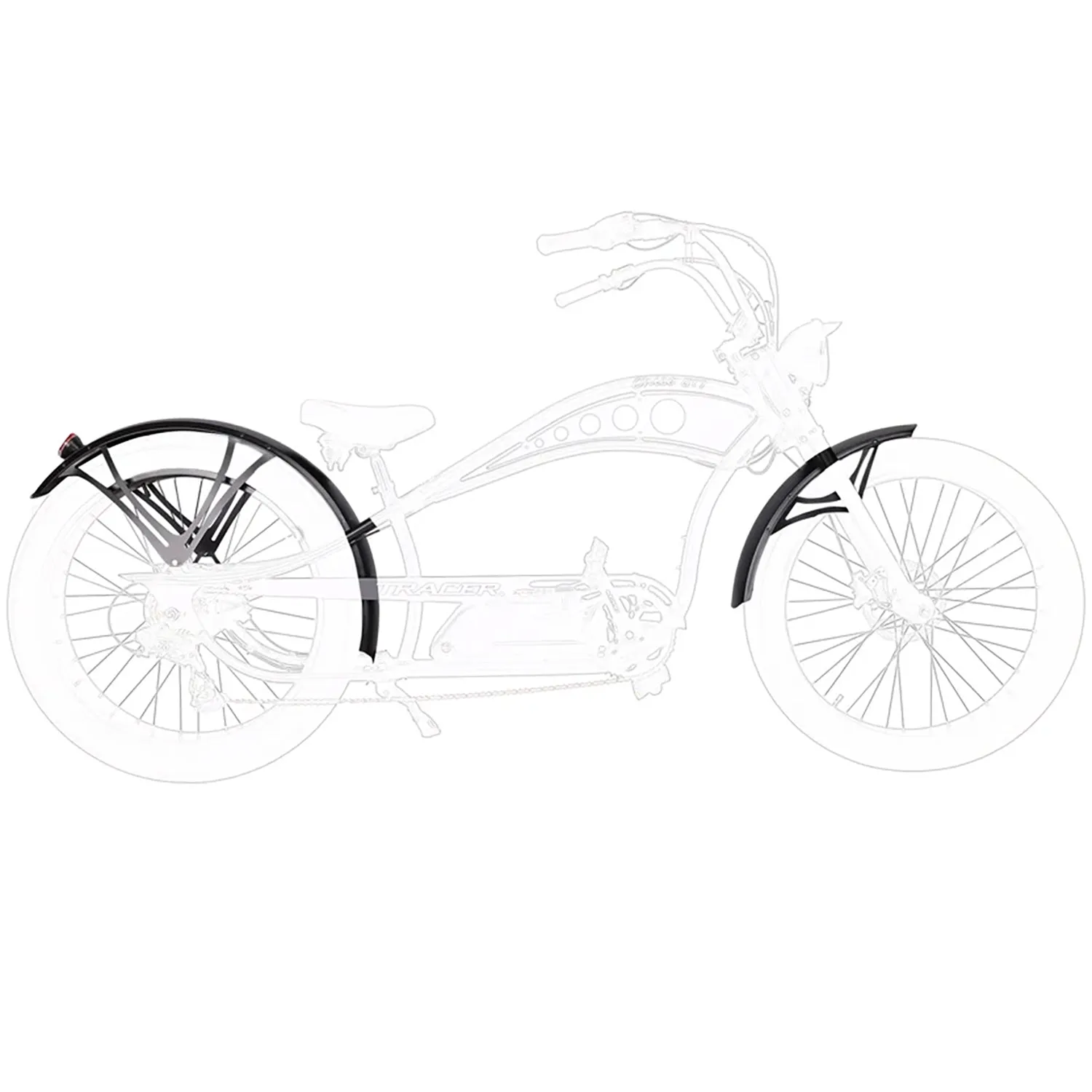Tracer Chico GT7 Stretch Cruiser Electric Bike