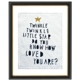 Twinkle Twinkle Little Star Needlepoint Kit