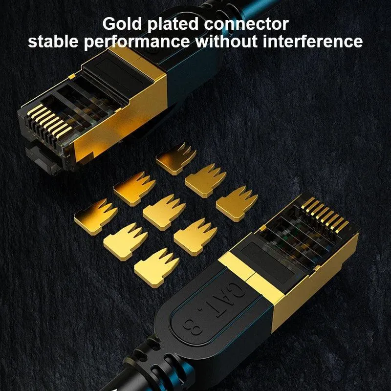 Ultimate Gaming Cat8 Ethernet Cable: Lightning-Fast Connectivity Solution for Gamers