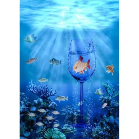 Underwater World - Full Round Diamond - 30x40CM