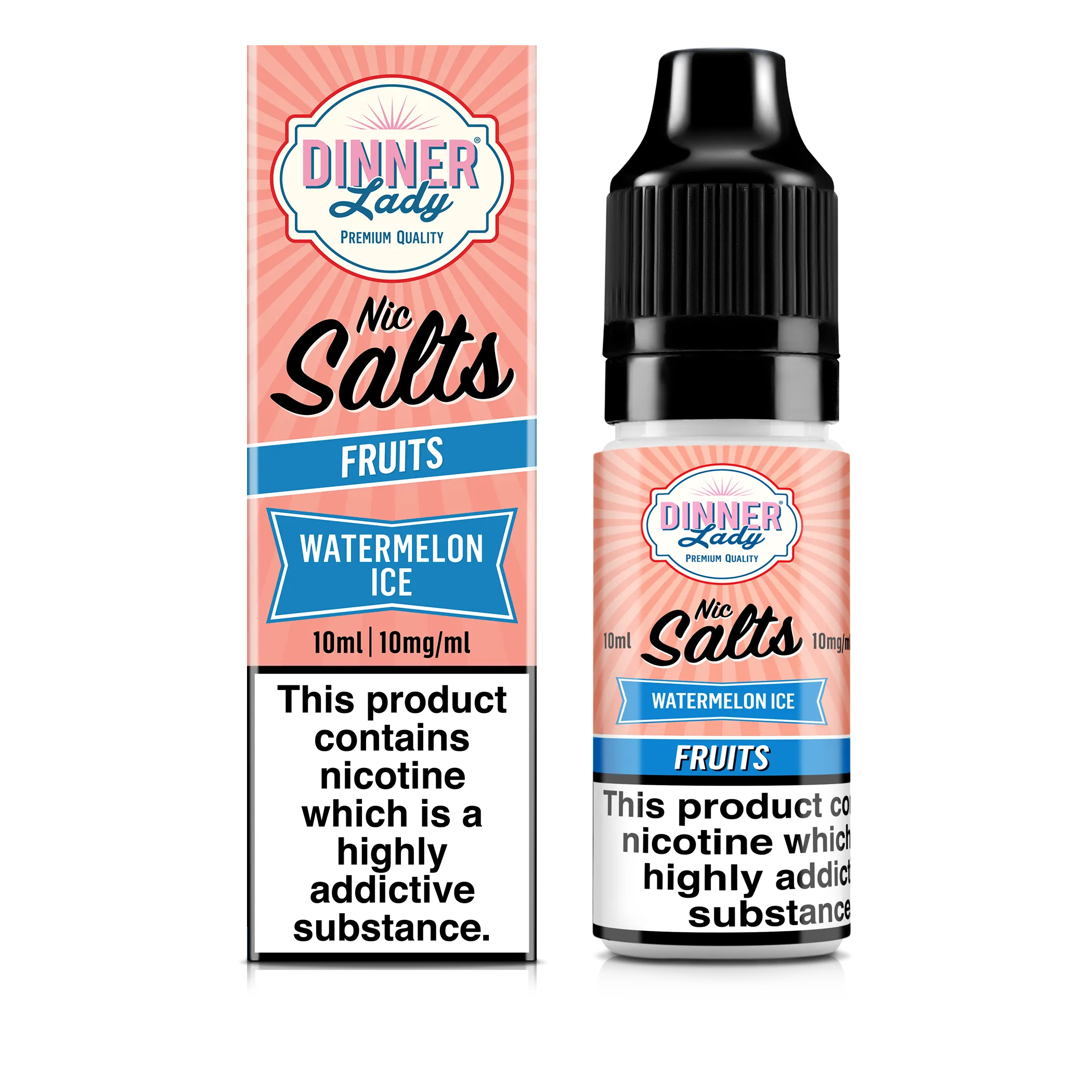 Watermelon Ice Nic Salts 50:50 10ml E-Liquid