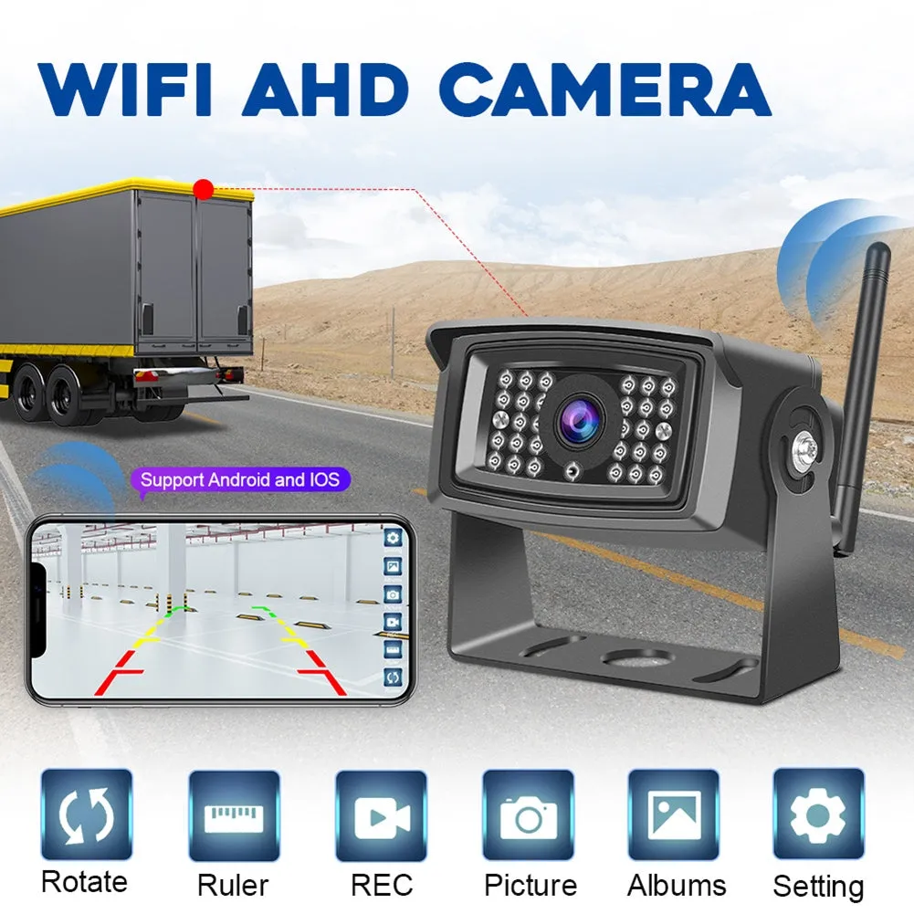 Wifi Wireless Hd Rear View Backup Camera Mobile Phone Monitoring