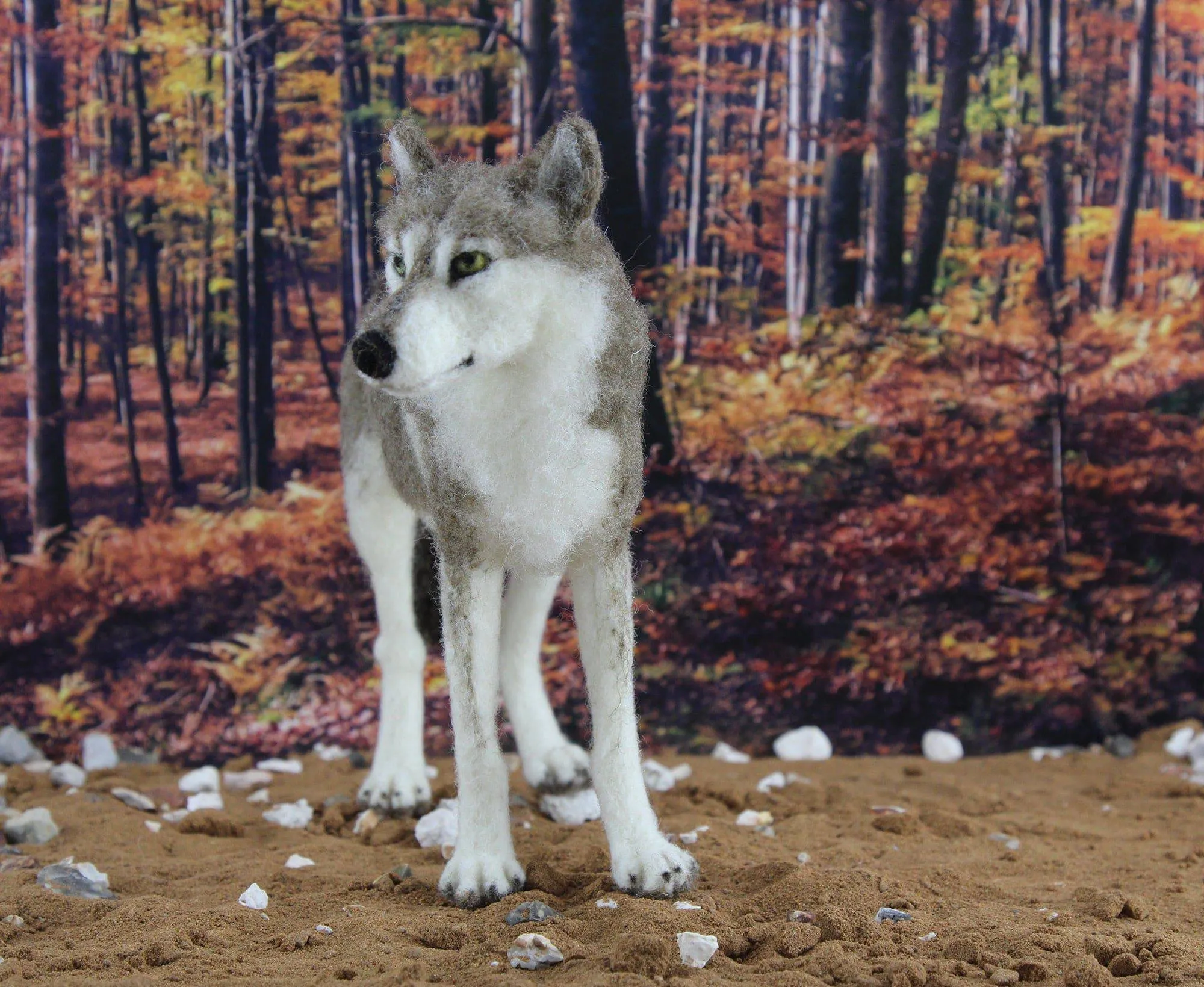 Winston The Wolf  | Needle Felting Kit