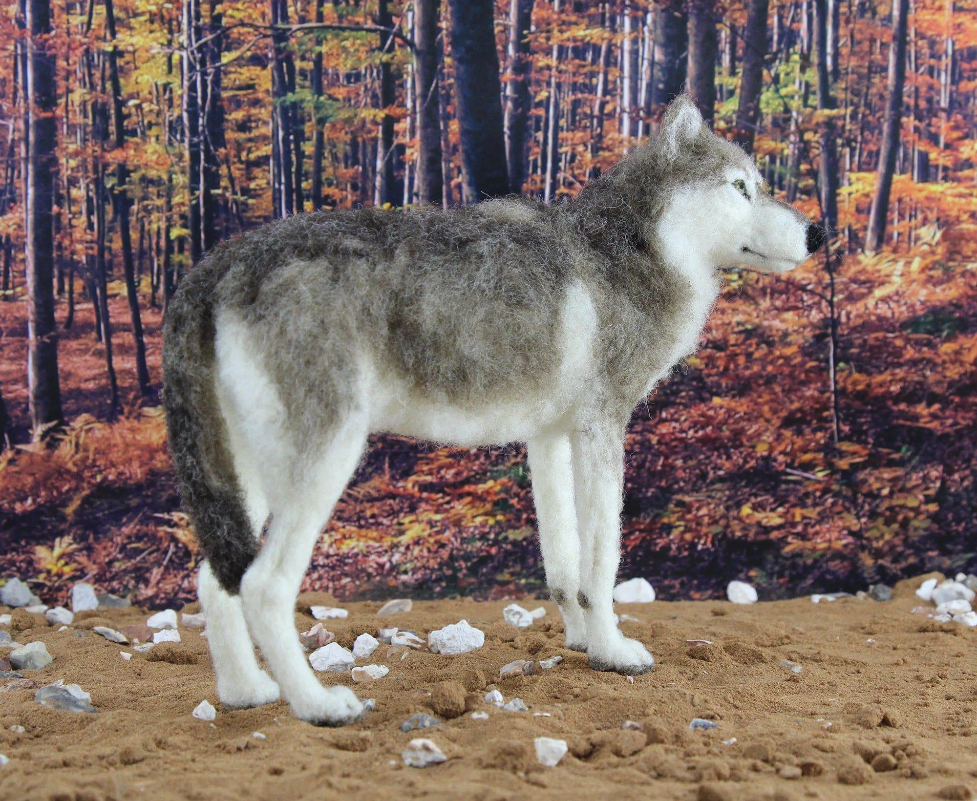 Winston The Wolf  | Needle Felting Kit