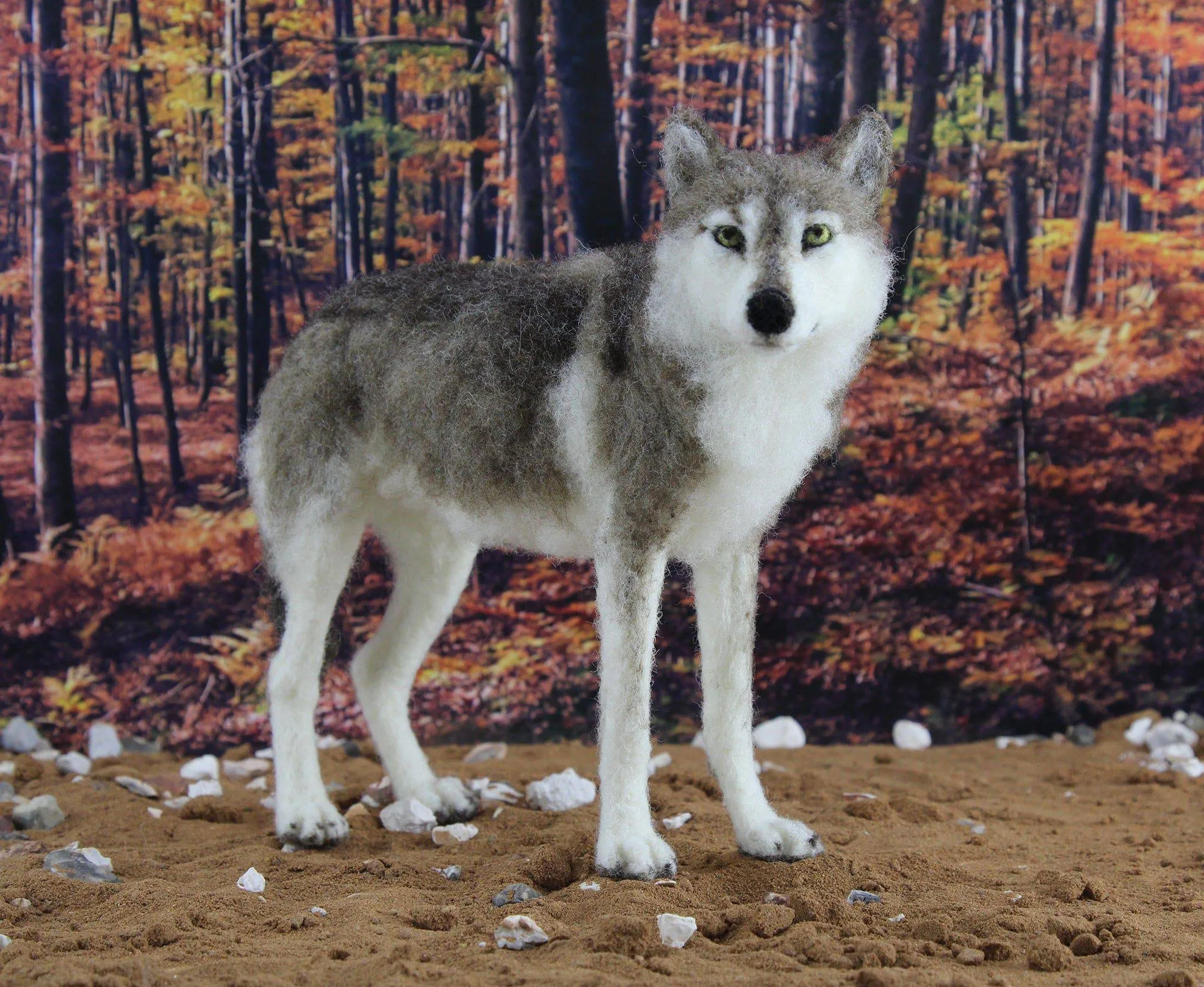 Winston The Wolf  | Needle Felting Kit