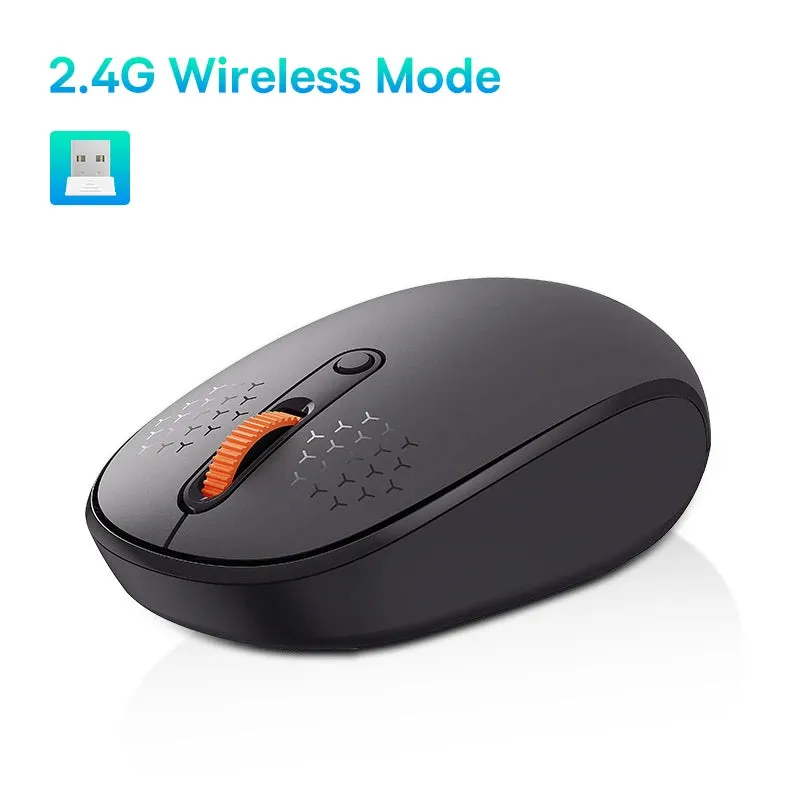 Wireless Bluetooth Silent Mouse with Nano Receiver