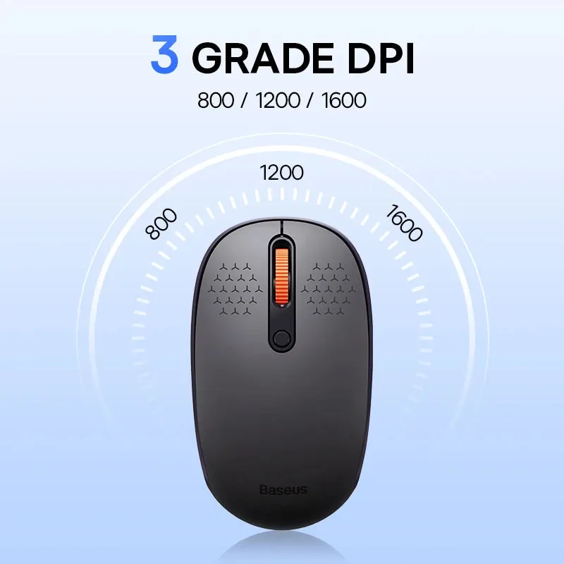 Wireless Bluetooth Silent Mouse with Nano Receiver