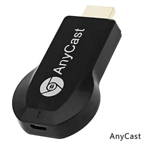 Wireless WiFi 1080P HDMI Display TV Dongle Receiver Supports Windows iOS, Android - Black