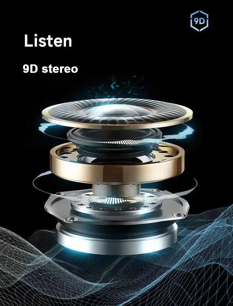 Xiaomi Bluetooth Wireless Earphones Sports Stereo Earbuds Headset Built-in Microphone Noise Reduction Headphones Gaming Headset