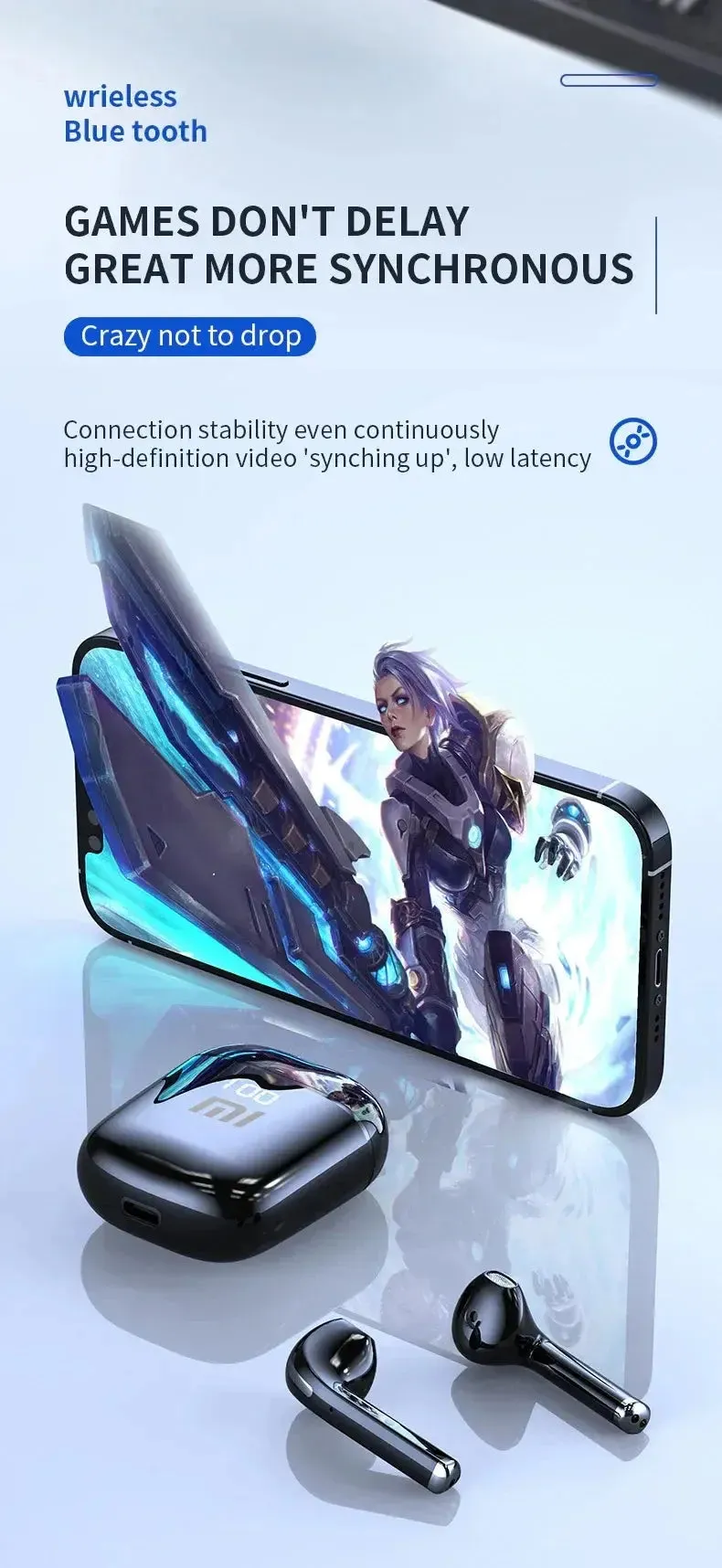 Xiaomi Buds 3 Pro Headphones Bluetooth 5.0 Wireless TWS Earphones Sports Gaming Earbuds 9D Stereo Hifi Headsets With Mic