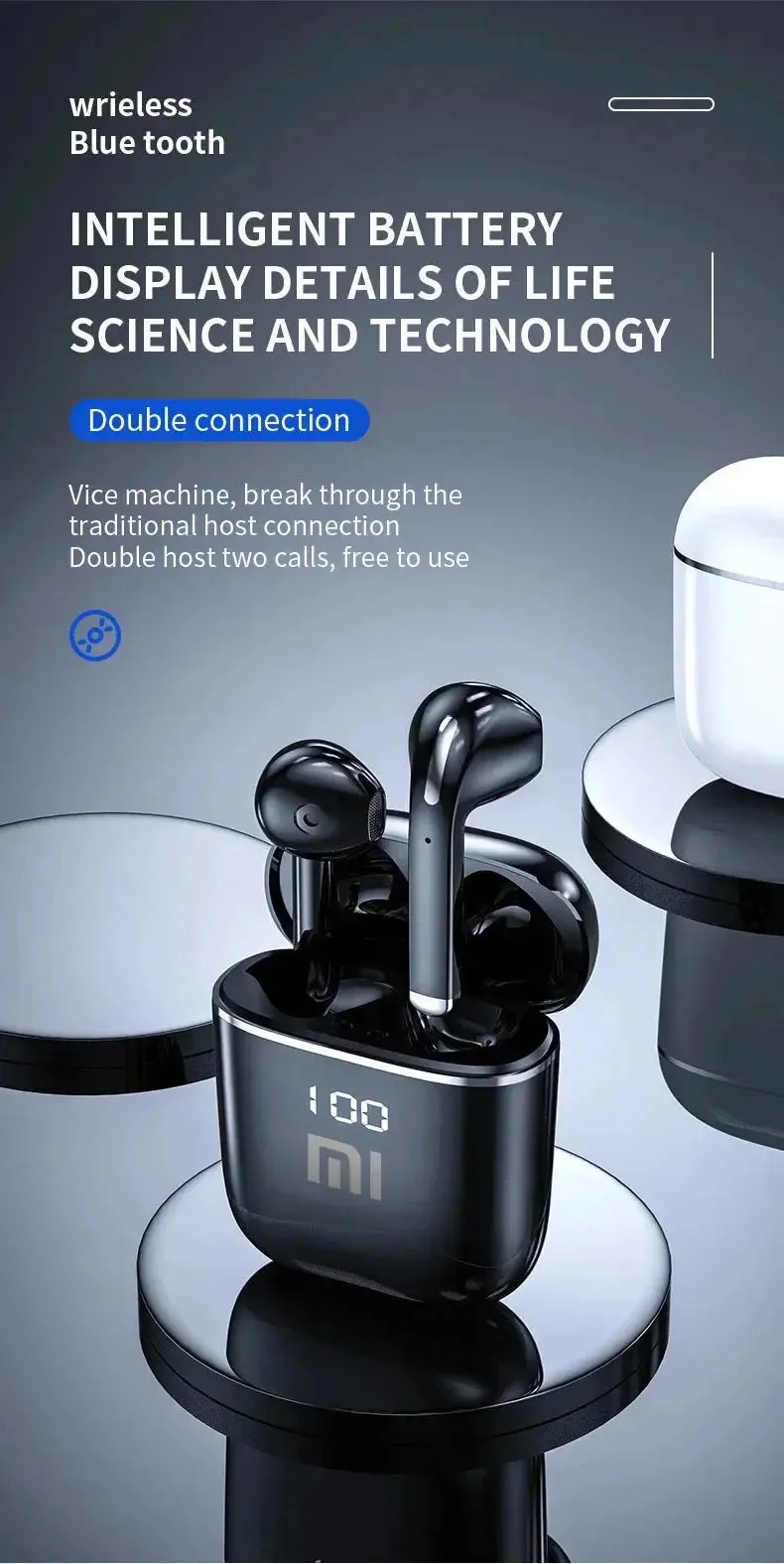 Xiaomi Buds 3 Pro Headphones Bluetooth 5.0 Wireless TWS Earphones Sports Gaming Earbuds 9D Stereo Hifi Headsets With Mic