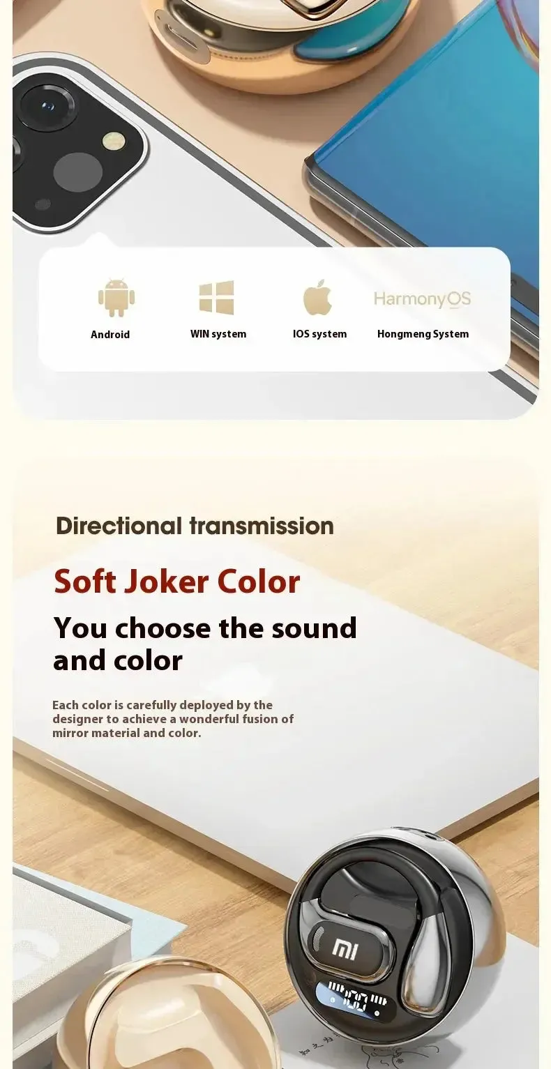 Xiaomi M76 Wireless Headphone Sound HIFI Bluetooth Earphone Gaming Sports Headphones Running Headsets Voice Call with Microphone