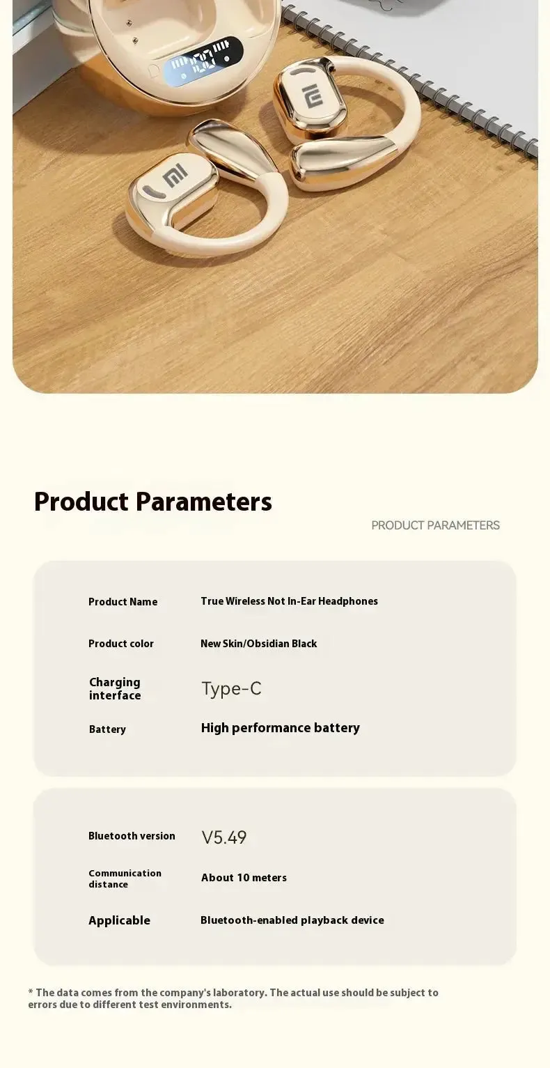 Xiaomi M76 Wireless Headphone Sound HIFI Bluetooth Earphone Gaming Sports Headphones Running Headsets Voice Call with Microphone