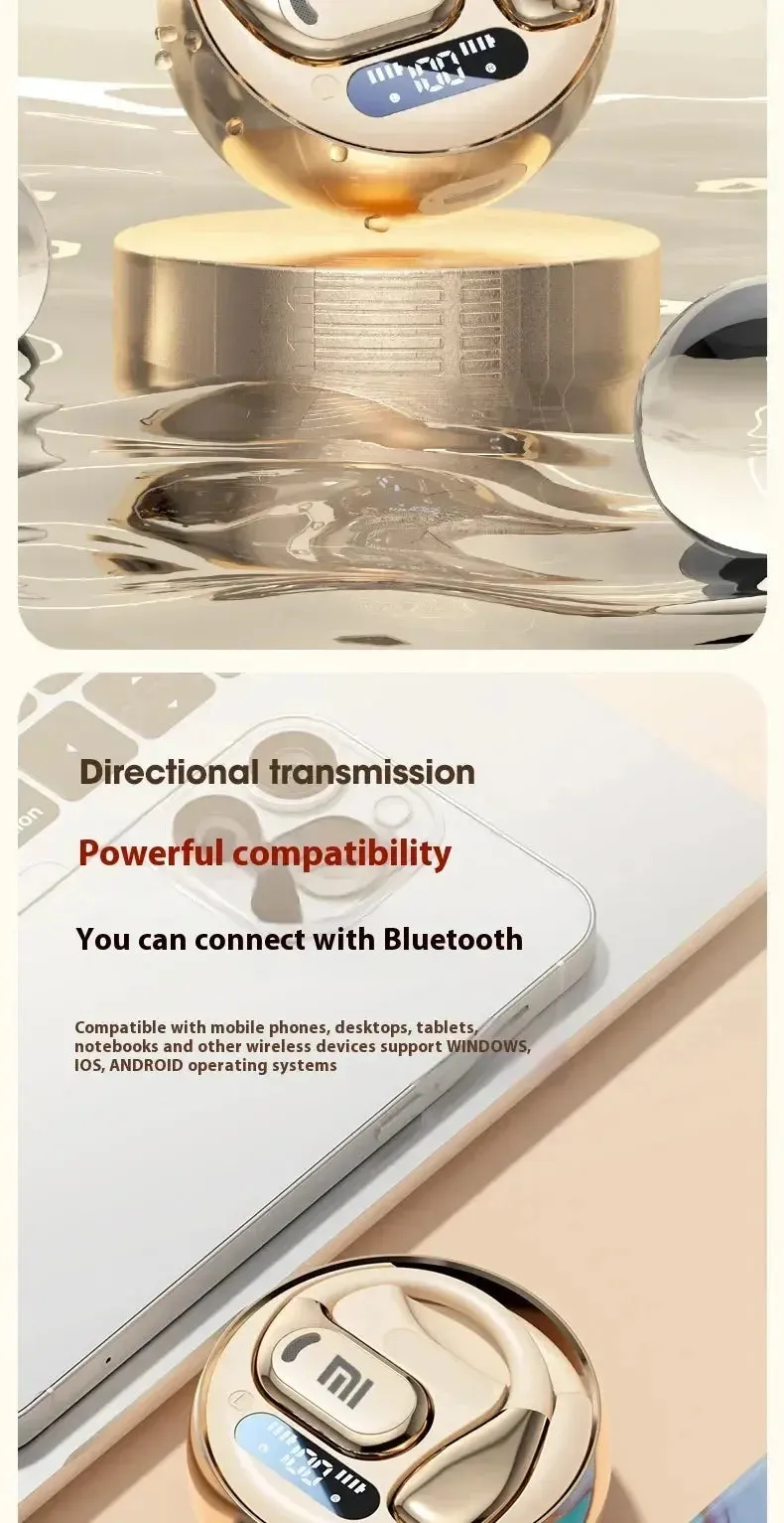 Xiaomi M76 Wireless Headphone Sound HIFI Bluetooth Earphone Gaming Sports Headphones Running Headsets Voice Call with Microphone